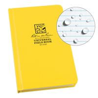 Livre reli&eacute;, Couverture rigide, Jaune, 160 Pages, 4-5/8" , 7-1/4"  Advanced Consulting and Training Ltd.