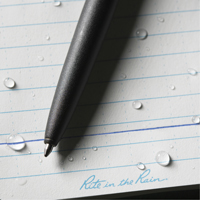 Stylo en m&eacute;tal &agrave; l'&eacute;preuve des intemp&eacute;ries, Bleu, 0,8 mm, R&eacute;tractable Advanced Consulting and Training Ltd.