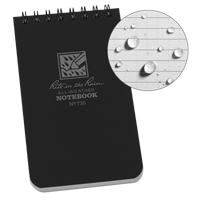 Pocket Top-Spiral Notebook, Soft Cover, Black, 100 Pages, 3" W x 5" L Advanced Consulting and Training Ltd.