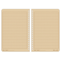 Side-Spiral Notebook, Soft Cover, Tan, 64 Pages, 4-5/8" W x 7" L Advanced Consulting and Training Ltd.