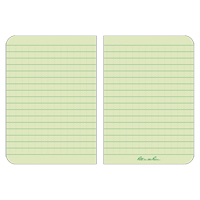 Memo Book, Soft Cover, Tan, 112 Pages, 3-1/2" W x 5" L Advanced Consulting and Training Ltd.