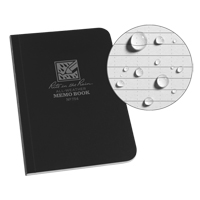 Memo Book, Soft Cover, Black, 112 Pages, 3-1/2" W x 5" L Advanced Consulting and Training Ltd.