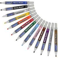 Marqueur &agrave; peinture moyen Brite-Mark, Liquide, Blanc Advanced Consulting and Training Ltd.