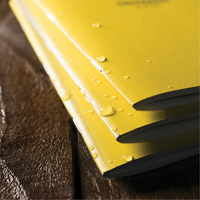 Notebook, Soft Cover, Yellow, 48 Pages, 4-5/8" W x 7" L Advanced Consulting and Training Ltd.