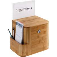 Boîte &agrave; suggestions en bambou Advanced Consulting and Training Ltd.