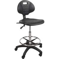 Heavy-Duty Ergonomic Stool, Mobile, Adjustable Height, 250 lbs. Capacity Advanced Consulting and Training Ltd.