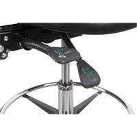 Heavy-Duty Ergonomic Stool, Mobile, Adjustable Height, 250 lbs. Capacity Advanced Consulting and Training Ltd.