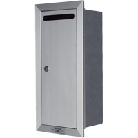 Recessed Collection Box, Wall -Mounted, 16-3/16" x 6-3/8", Aluminum Advanced Consulting and Training Ltd.