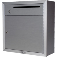 Collection Box, Surface -Mounted, 12-3/4" x 16-3/8", 2 Doors, Aluminum Advanced Consulting and Training Ltd.