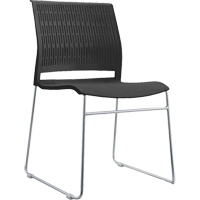 Chaises empilables, Polypropyl&egrave;ne, Hauteur 32-3/8", Capacit&eacute; 250 lb, Noir Advanced Consulting and Training Ltd.