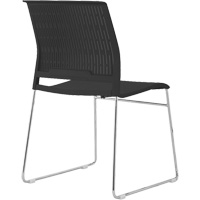 Chaises empilables, Polypropyl&egrave;ne, Hauteur 32-3/8", Capacit&eacute; 250 lb, Noir Advanced Consulting and Training Ltd.