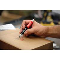 Marqueur &agrave; encre permanente et double couleur Markal Dura-Ink, Noir/Rouge, Pointe Ronde Advanced Consulting and Training Ltd.
