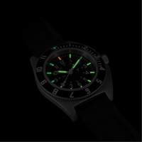 Montre Steel Navigator sur ensemble bracelet en caoutchouc noir de trois morceaux, Num&eacute;rique, &agrave; piles, 41 mm, Noir Advanced Consulting and Training Ltd.