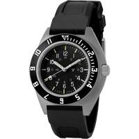 Montre Steel Navigator sur ensemble bracelet en caoutchouc noir de trois morceaux, Num&eacute;rique, &agrave; piles, 41 mm, Noir Advanced Consulting and Training Ltd.