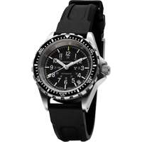 Montre Steel Navigator avec date sur ensemble bracelet en caoutchouc noir de trois morceaux, Num&eacute;rique, &agrave; piles, 36 mm, Noir Advanced Consulting and Training Ltd.