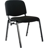 Chaises empilables, Tissu, Hauteur 32", Capacit&eacute; 250 lb, Noir Advanced Consulting and Training Ltd.
