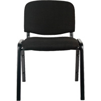 Chaises empilables, Tissu, Hauteur 32", Capacit&eacute; 250 lb, Noir Advanced Consulting and Training Ltd.