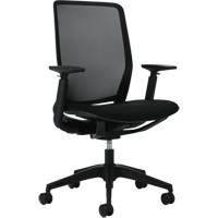 Kody High-Back Synchro-Tilter Chair, Mesh, Black, 300 lbs. Capacity Advanced Consulting and Training Ltd.