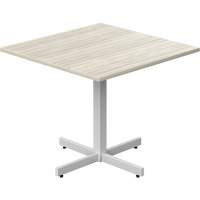 Newland Height-Adjustable Square Table, 36" L x 36" W x 29" H, 1" Top, Laminate, Tan Advanced Consulting and Training Ltd.