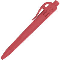 Stylo &agrave; bille d&eacute;tectable avec agrafe, Rouge, 1 mm, R&eacute;tractable Advanced Consulting and Training Ltd.