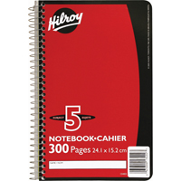 5 Subject Spiral Notebook Advanced Consulting and Training Ltd.