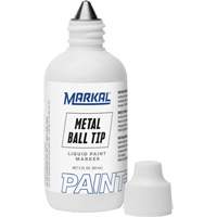 Marqueur Paint-Riter avec pointe en bille m&eacute;tallique, Liquide, Blanc Advanced Consulting and Training Ltd.