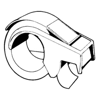Hand Tape Dispenser, Standard-Duty, Fits Tape Width Of 50.8 mm (2") Advanced Consulting and Training Ltd.