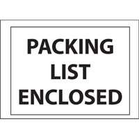Packing List Envelopes, 4" L x 5" W, Backloading Style Advanced Consulting and Training Ltd.