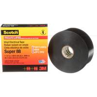 Scotch&reg; Vinyl Electrical Tape Super 88, 38 mm (1-1/2") x 33 m (108'), Black, 8.5 mils Advanced Consulting and Training Ltd.