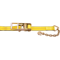 Ratchet Straps, Chain Anchor, 3" W x 30' L, 5400 lbs. (2450 kg) Working Load Limit Advanced Consulting and Training Ltd.
