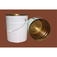 Seau avec couvercle, M&eacute;tal, 20 L Advanced Consulting and Training Ltd.