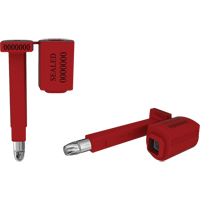 High Security Locktainer Security Seals, 3-1/4", Metal, Bolt Seal Advanced Consulting and Training Ltd.