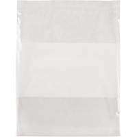 White Block Poly Bags, Reclosable, 15" x 12", 2 mils Advanced Consulting and Training Ltd.