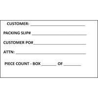 Generic Shipping Label, 4" W x 6" L, White Advanced Consulting and Training Ltd.