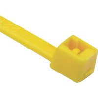 T Series Cable Ties, 8" Long, 50 lbs. Tensile Strength, Yellow Advanced Consulting and Training Ltd.