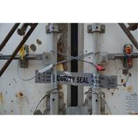 High Security Security Seal, 12", Metal, Cable Seal Advanced Consulting and Training Ltd.