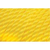 Corde jaune tress&eacute;e 1/2", Polypropyl&egrave;ne, 335' Advanced Consulting and Training Ltd.