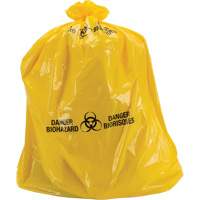 Waste Bags, Bio-Hazard, 60" L x 36" W, 6 mils Advanced Consulting and Training Ltd.