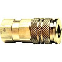 D&eacute;connexion rapide automatique &agrave; une main, Laiton, 1/4" x 3/8" Advanced Consulting and Training Ltd.