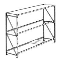 Pronto Bulk Storage Racks - 22-Ga. Shelf Panels, Galvanized Steel, 24" W x 6" D Advanced Consulting and Training Ltd.