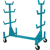 Supports mobiles pour tuyaux & barres, Acier, 34" la x 61" p x 58" h, Capacit&eacute; de 1000 lb Advanced Consulting and Training Ltd.
