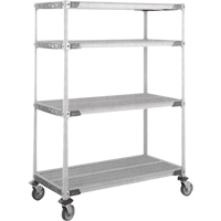 MetroMax I&reg; Stem Caster Cart, 4 Tiers, 24" x 69" x 60", 900 lbs. Capacity Advanced Consulting and Training Ltd.
