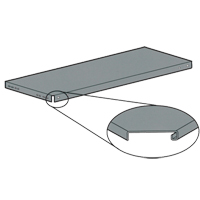 &eacute;tag&egrave;res &agrave; corni&egrave;res perfor&eacute;es - Tablettes, Acier galvanis&eacute;, 36" la x 12" p Advanced Consulting and Training Ltd.