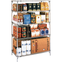 Chrome Wire Shelf Units