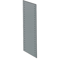 Slotted Angle End Panel, 84" H, 18" D, Galvanized Steel Advanced Consulting and Training Ltd.
