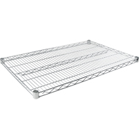 Tablette en treillis pour &eacute;tag&egrave;re robuste en treillis chromat&eacute;, 36" la x 18" p, Capacit&eacute; de 800 lb Advanced Consulting and Training Ltd.