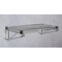 Tablette en treillis pour &eacute;tag&egrave;re robuste en treillis chromat&eacute;, 30" la x 14" p, Capacit&eacute; de 800 lb Advanced Consulting and Training Ltd.
