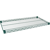 Tablette pour &eacute;tag&egrave;re robuste en treillis au fini d'&eacute;poxyde vert, 36" la x 24" p, 800 lb Capacit&eacute; Advanced Consulting and Training Ltd.