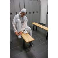 Banc pour vestiaire, Bois, 48" lo x 9-1/2" la x 16-1/2" h Advanced Consulting and Training Ltd.