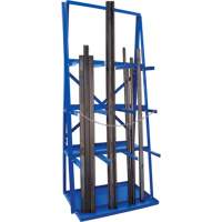 R&acirc;telier de rangement pour barre, Vertical, 3 Niveaux, 36" la x 24" p x 84" h, 3000 lb Cap. Advanced Consulting and Training Ltd.